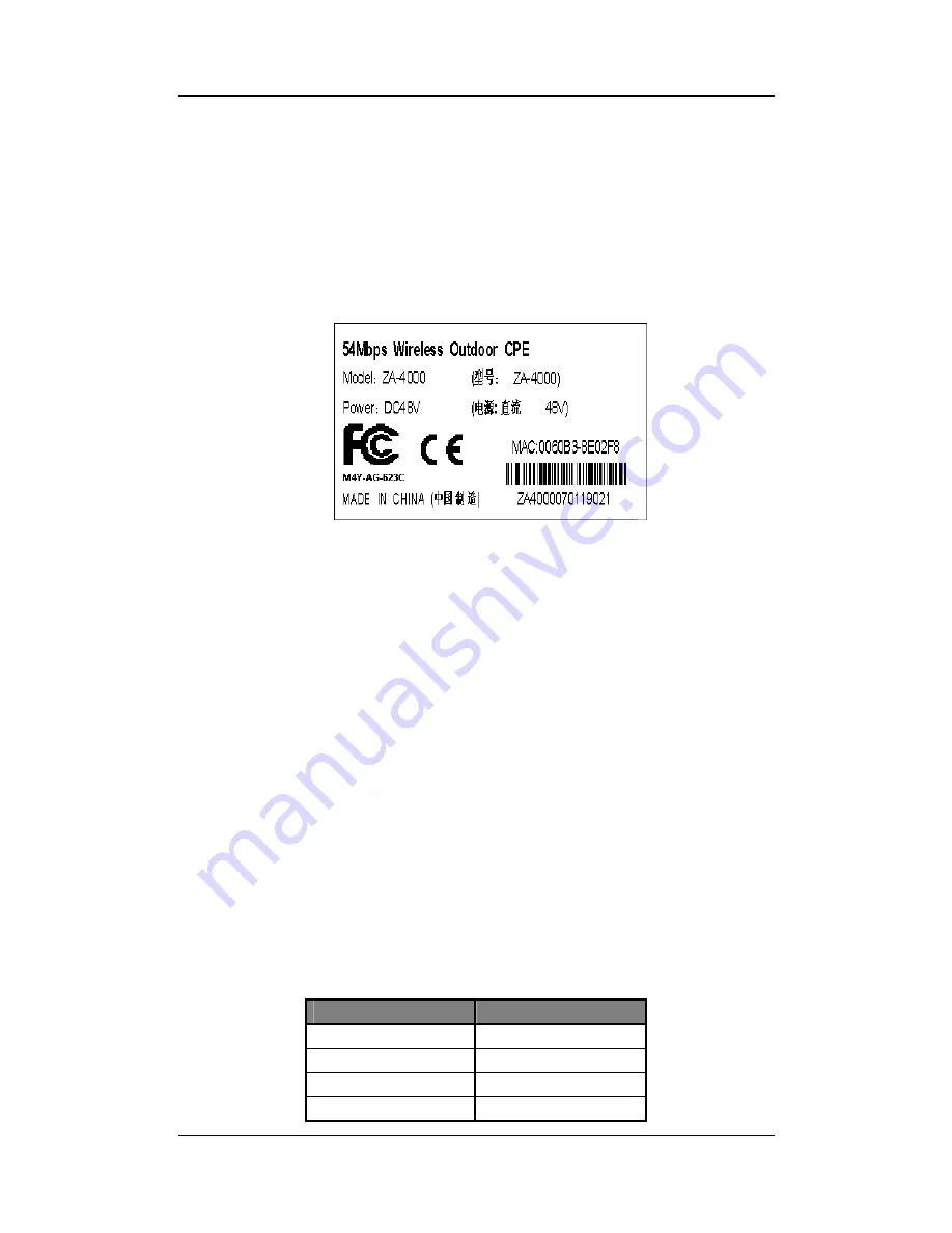 Nanjing Z-com Wireless ZA-4000 Скачать руководство пользователя страница 49