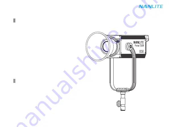 NANLITE Forza 720B Скачать руководство пользователя страница 2