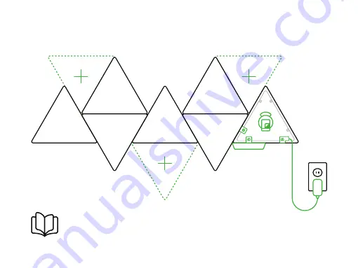 Nanoleaf Shapes Triangles Expansion Pack Quick Start Manual Download Page 4