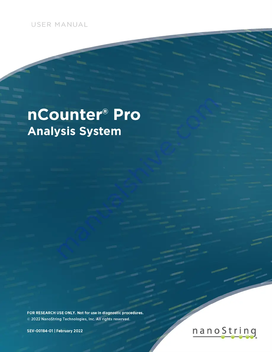 nanoString nCounter Pro User Manual Download Page 1