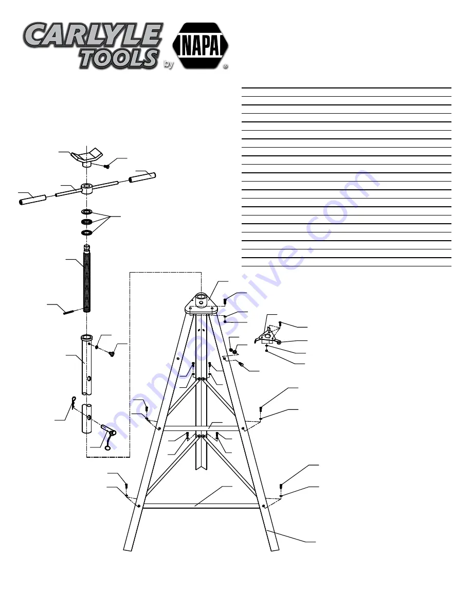 Napa Carlyle Tools 791-2006A Скачать руководство пользователя страница 4