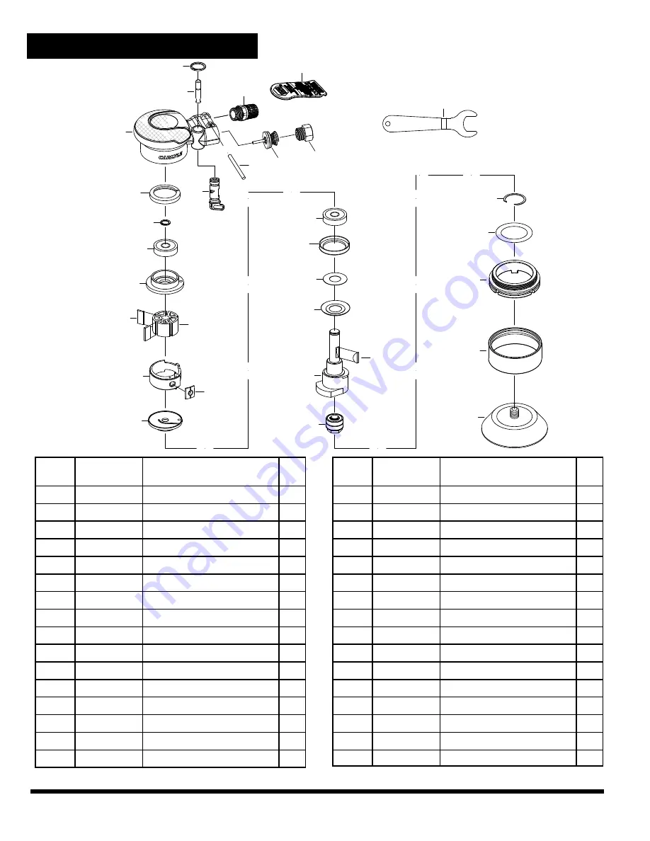 Napa CARLYNE TOOLS 6-1151 Скачать руководство пользователя страница 5