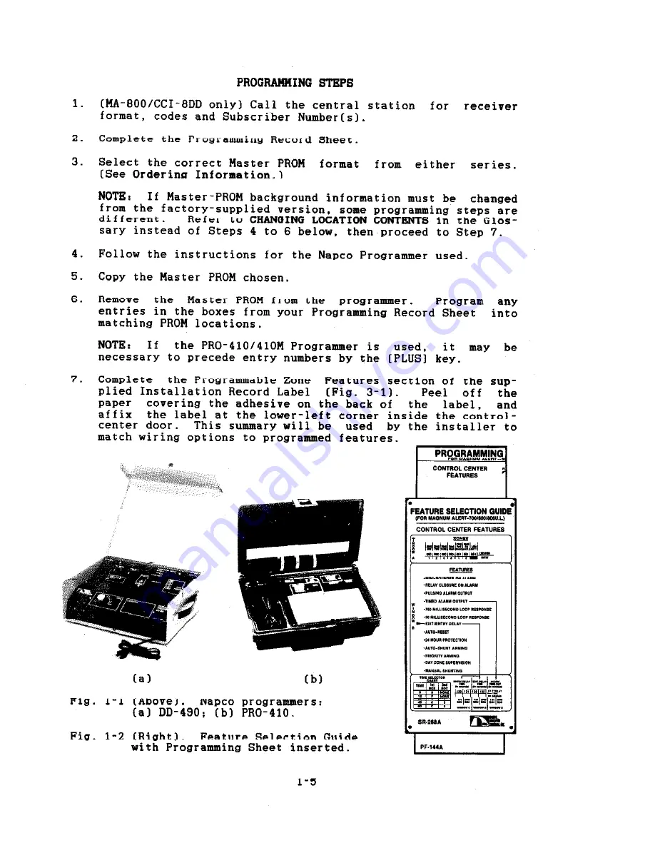 NAPCO CCI-8 Operating & Installation Instructions Manual Download Page 6