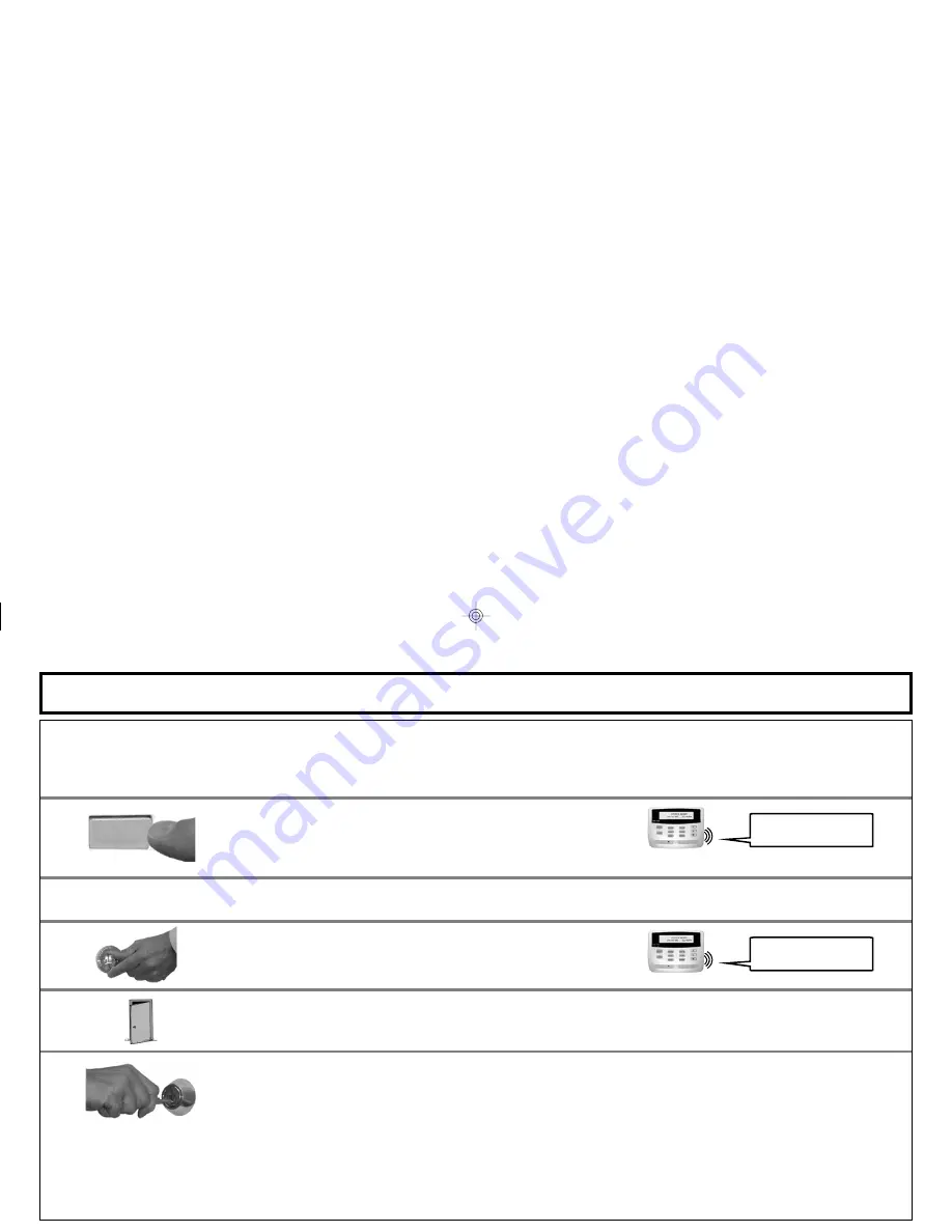 NAPCO FREEDOM F-64TP Operating Manual Download Page 11