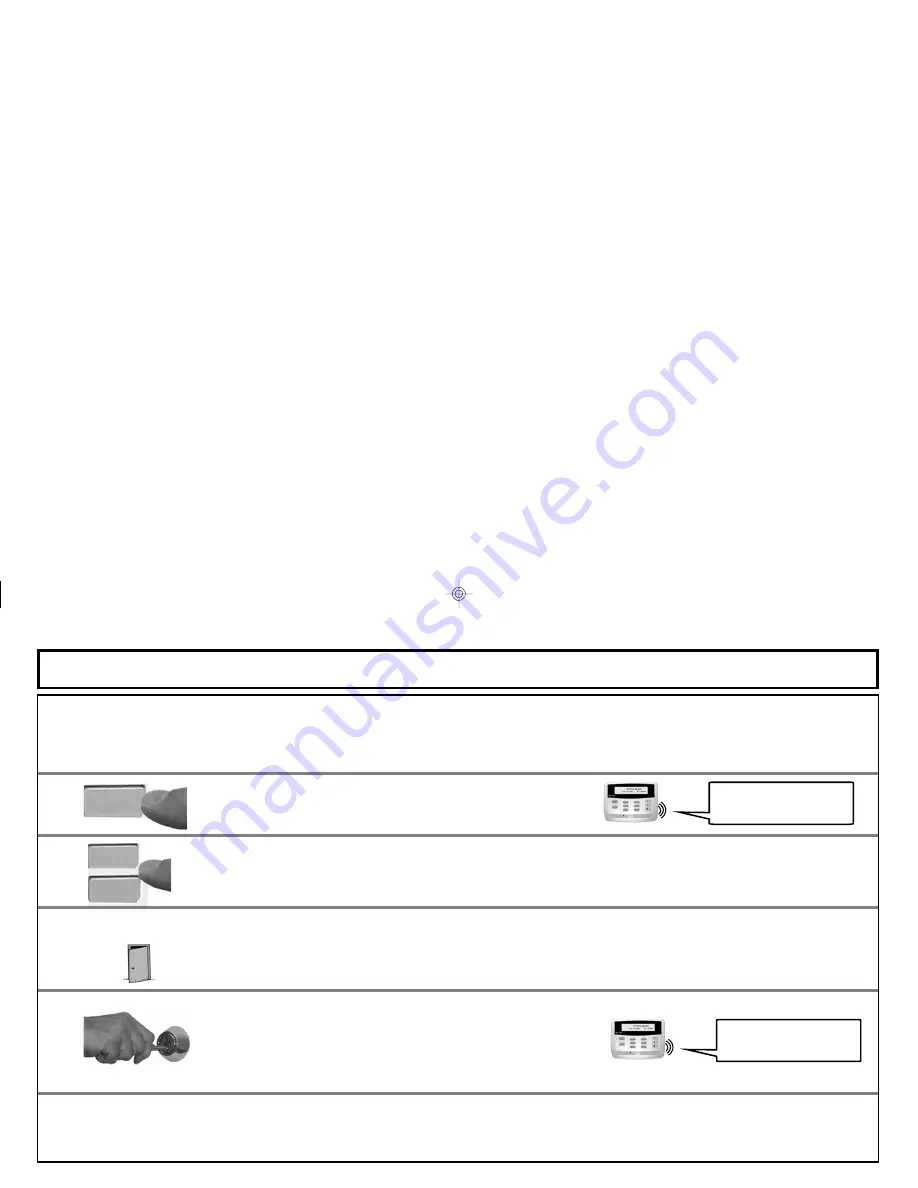 NAPCO FREEDOM F-64TP Operating Manual Download Page 13