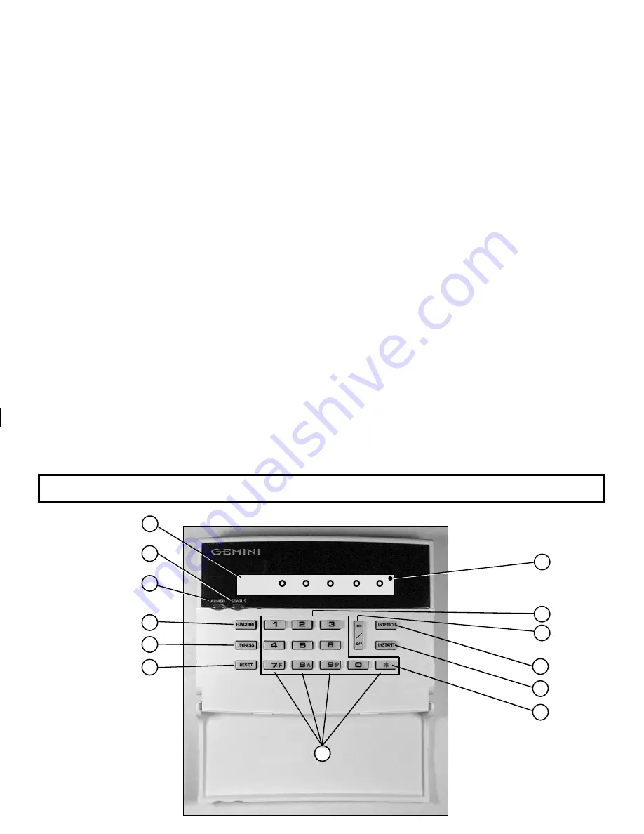 NAPCO Gemini GEM-DXRP3 Скачать руководство пользователя страница 4