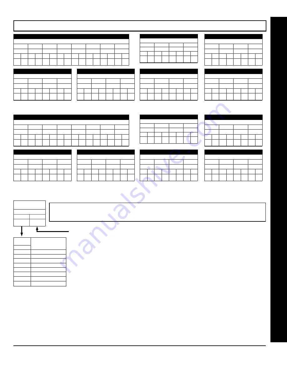 NAPCO GEMINI GEM-P1664 Programming Instructions Manual Download Page 33