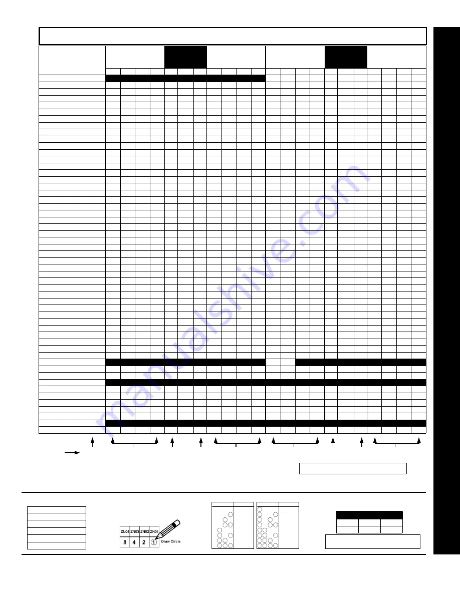 NAPCO GEMINI GEM-P1664 Programming Instructions Manual Download Page 43