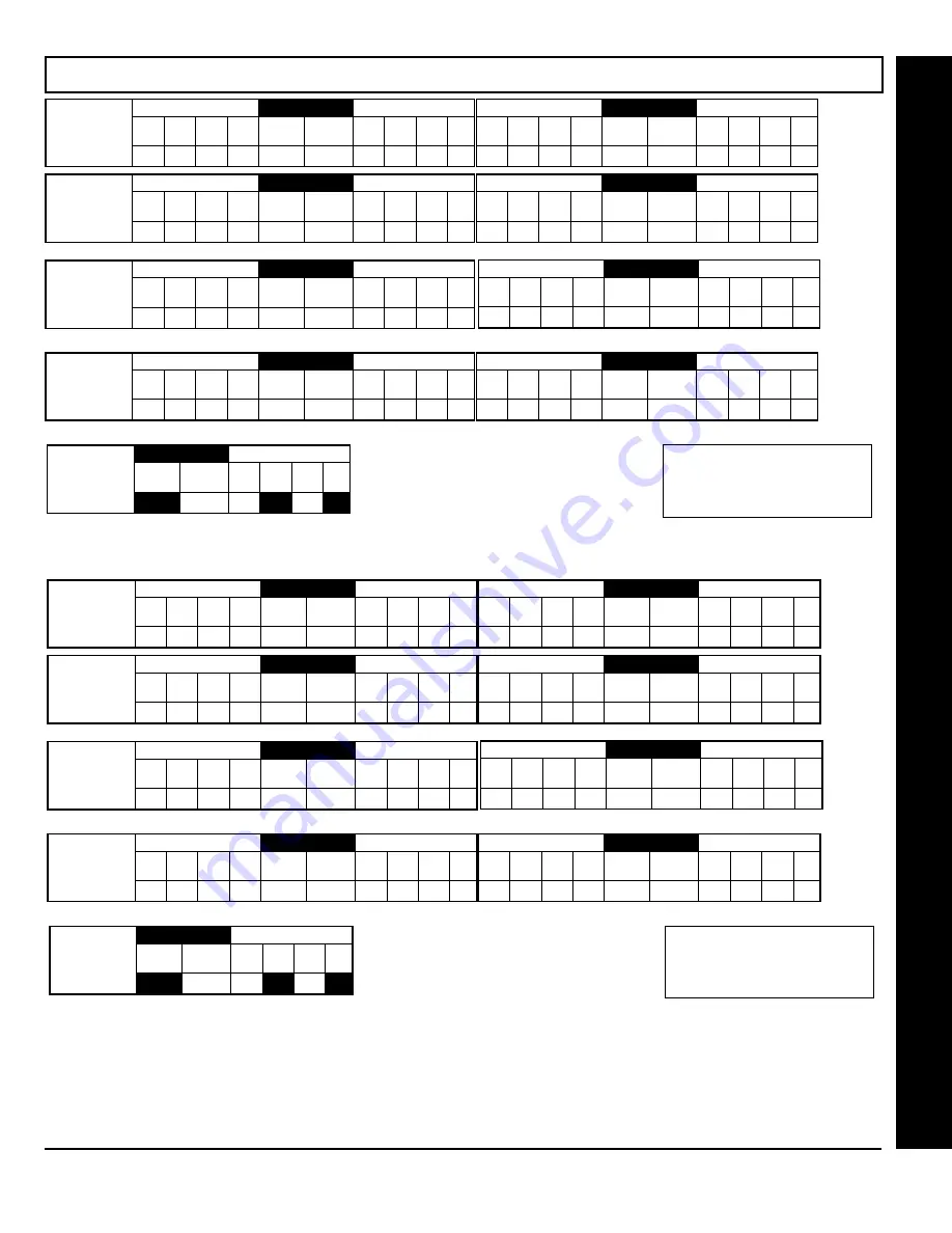 NAPCO Gemini GEM-P1664EX Programming Instructions Manual Download Page 35