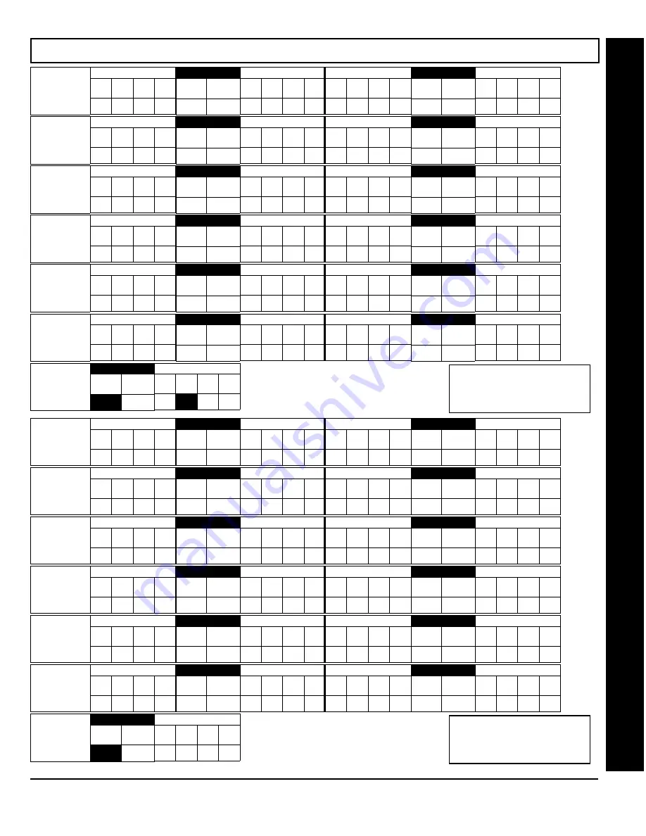 NAPCO Gemini GEM-X255 Programming Instructions Manual Download Page 27