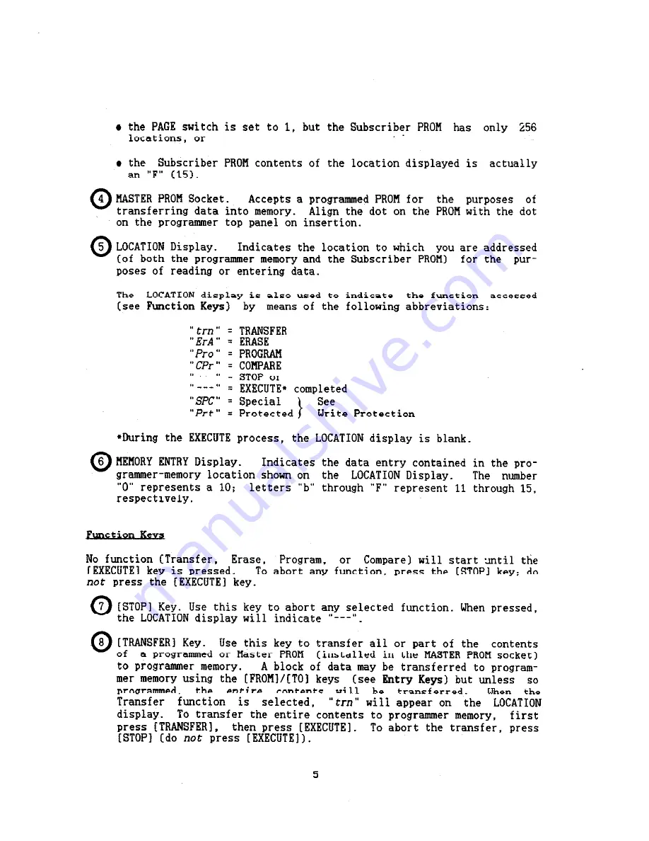 NAPCO PRO-410M Operating Instructions Manual Download Page 5