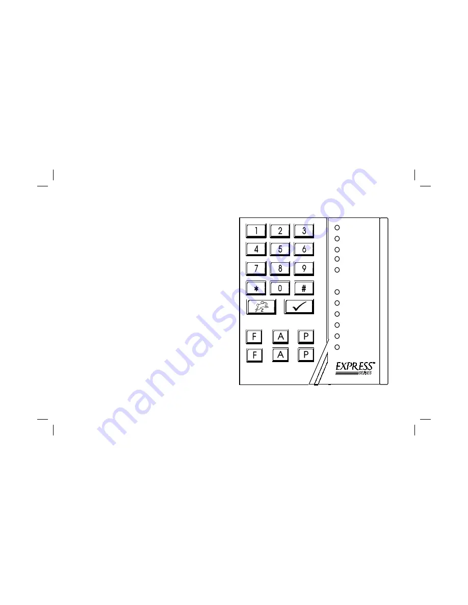 NAPCO XP-600 - 9-16-1997 User Manual Download Page 1