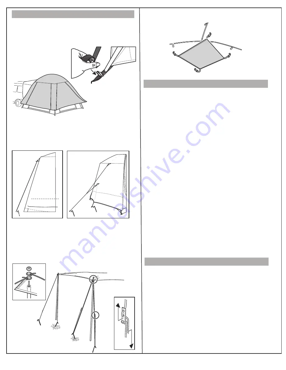 Napier Sportz Dome-to-Go 86000 Manual Download Page 4