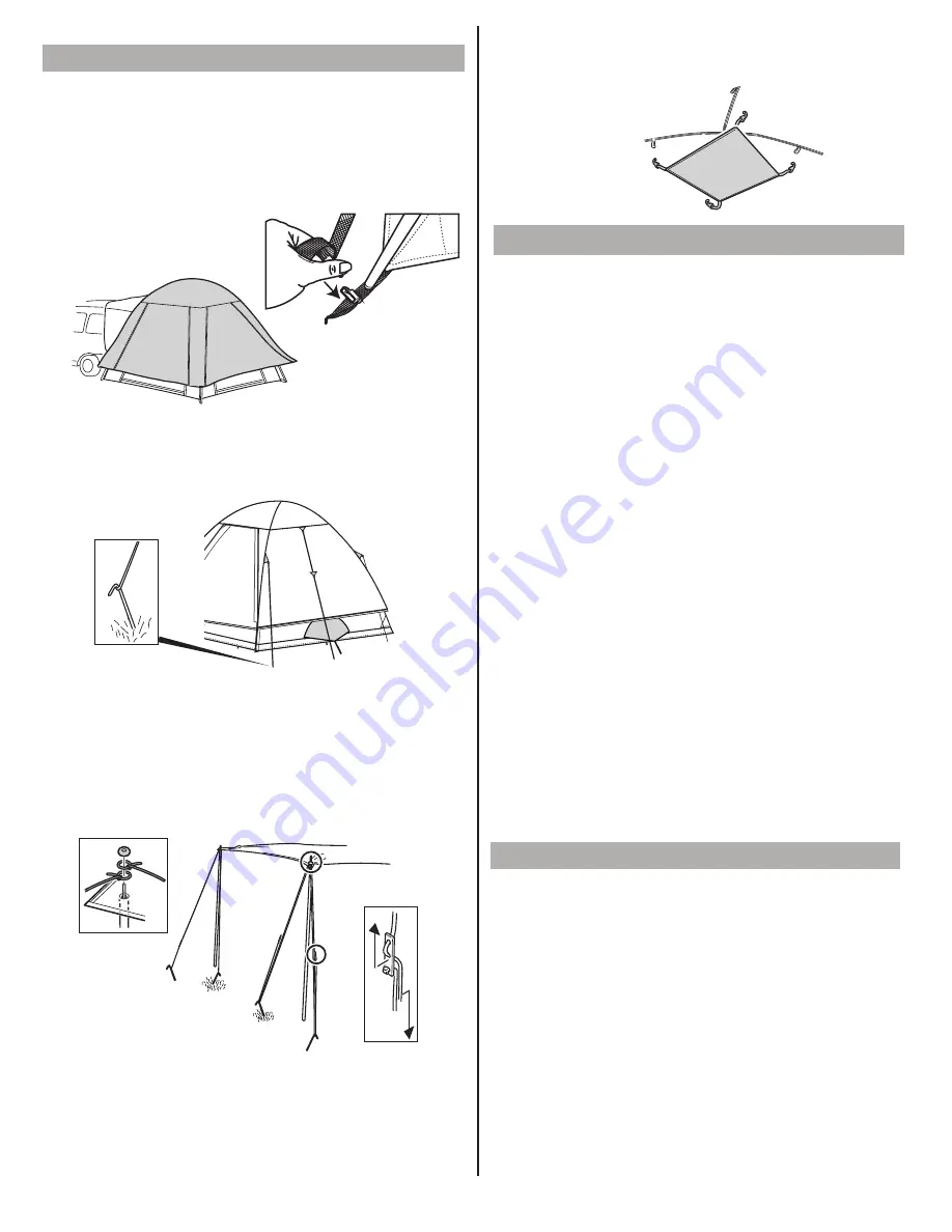 Napier Sportz Dome-to-Go 86000 Manual Download Page 8