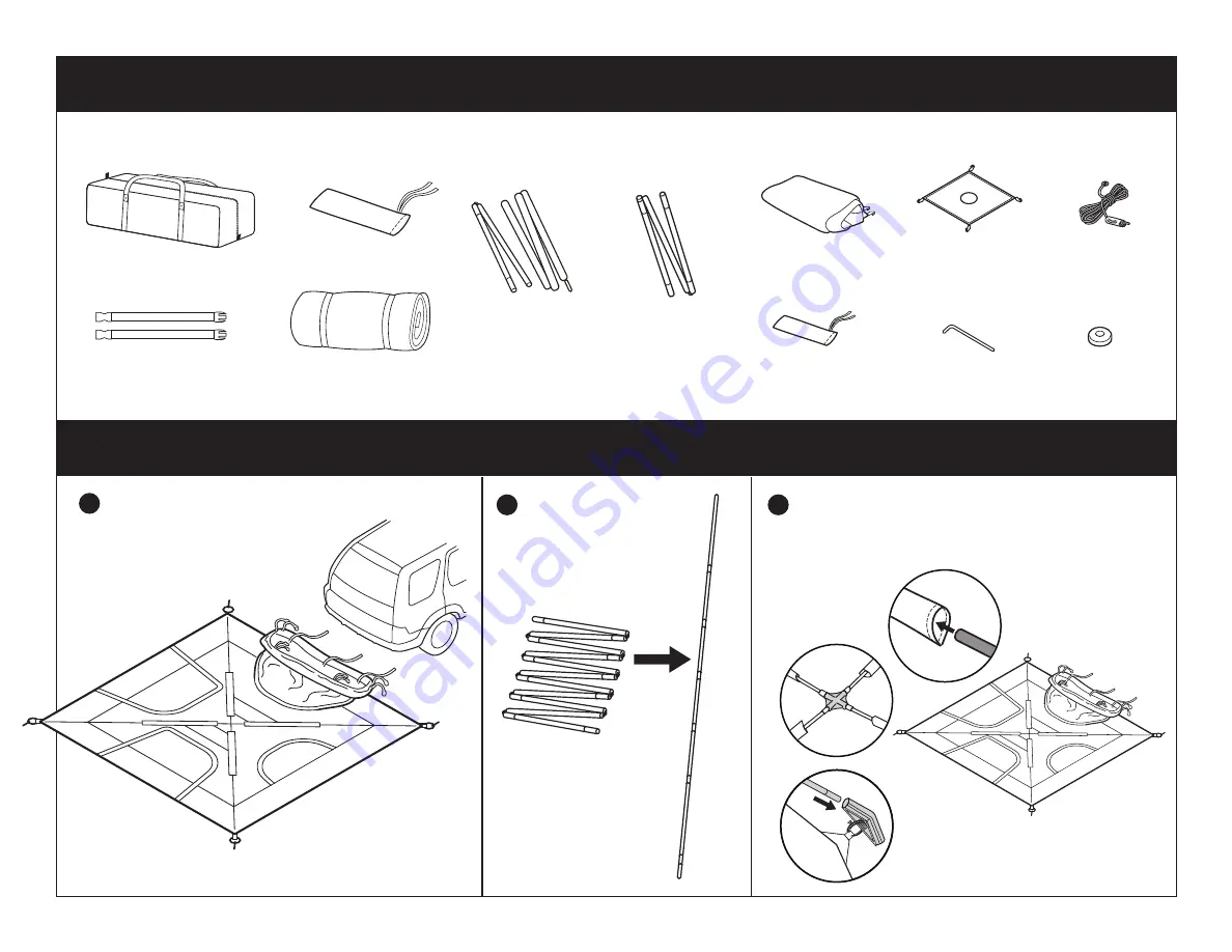 Napier SPORTZ SUV TENT 82000 Скачать руководство пользователя страница 2