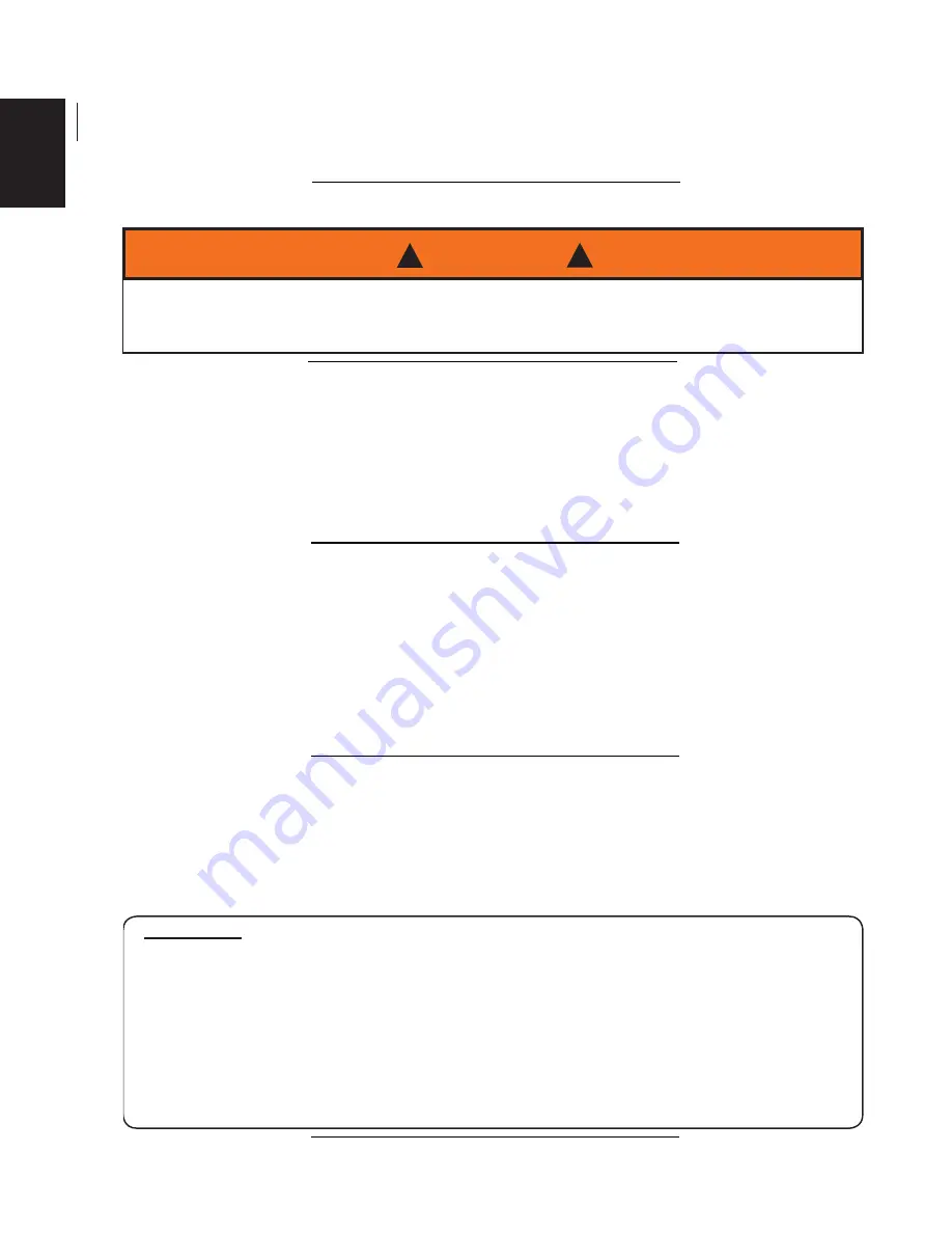 Napoleon 9500 series Installation And Operating Instructions Manual Download Page 22