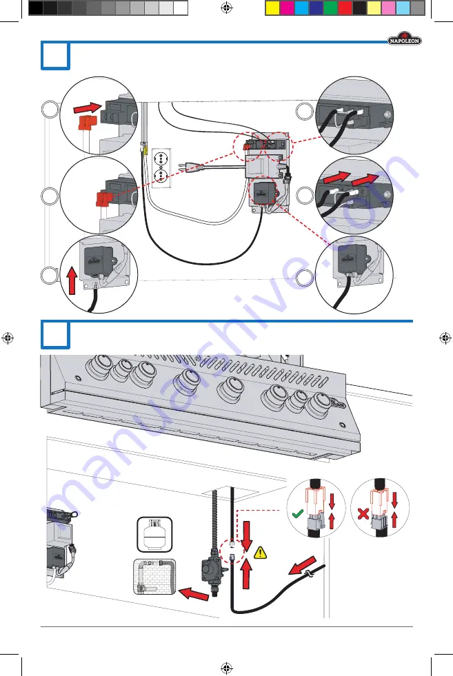 Napoleon BUILT-IN 700 Series Assembly Manual Download Page 17