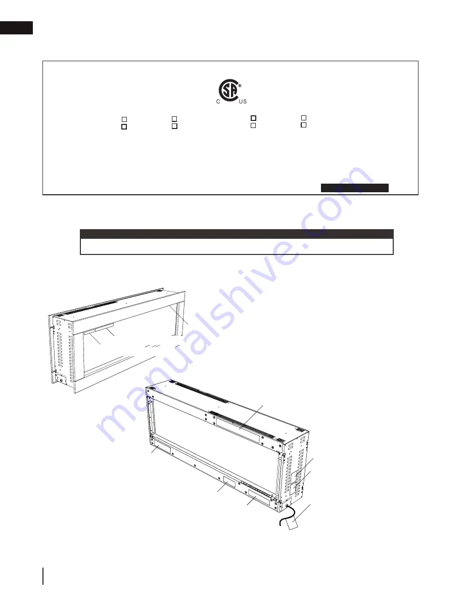 Napoleon CLEARion NEFBD50H Installation And Operation Manual Download Page 8