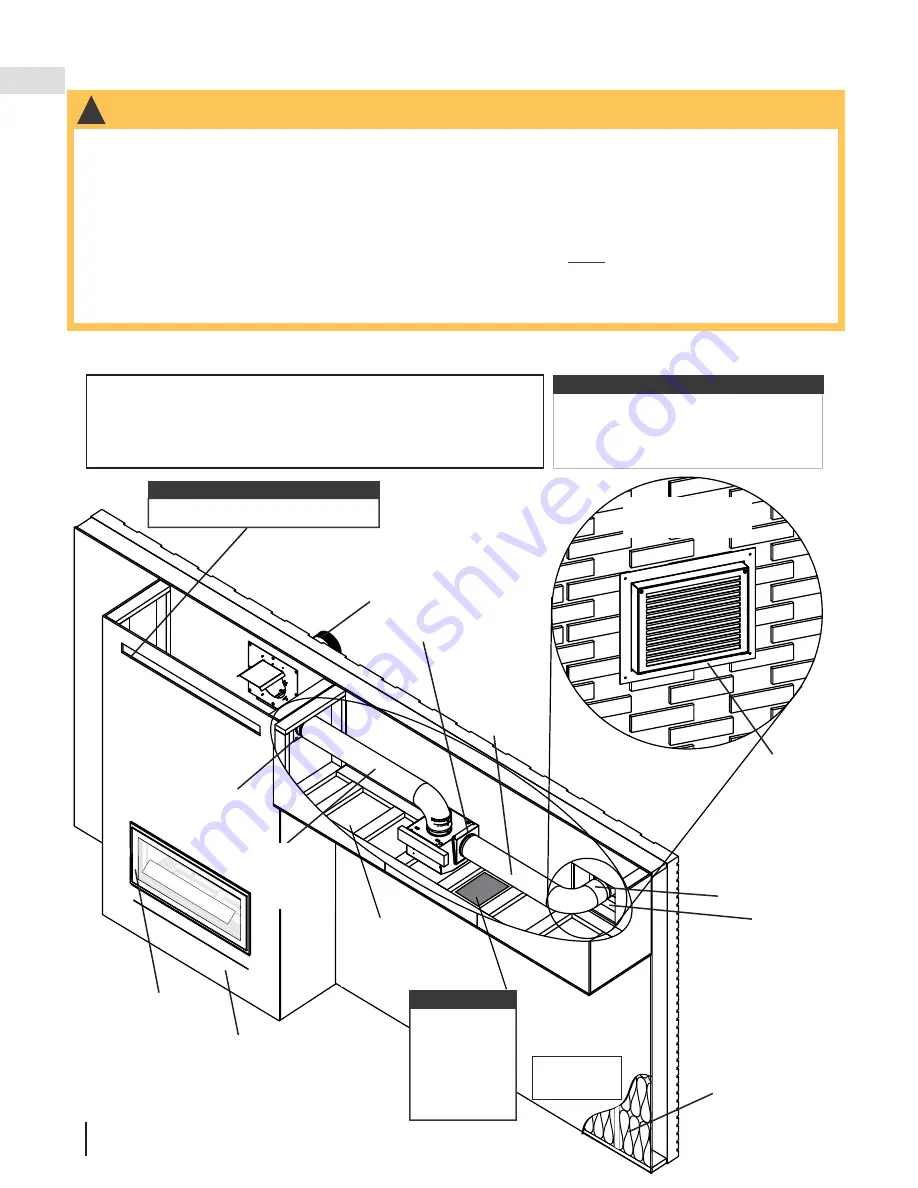 Napoleon DHCP-BK Installation And Operation Manual Download Page 58