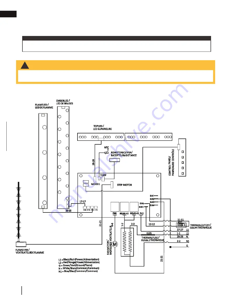 Napoleon Element NEFB36H-BS-1 Installation And Operation Manual Download Page 18