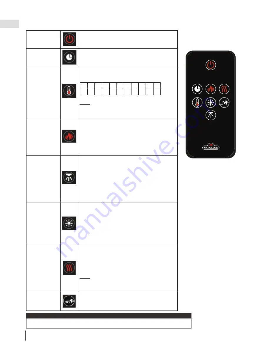 Napoleon Element NEFB36H-BS-1 Installation And Operation Manual Download Page 52