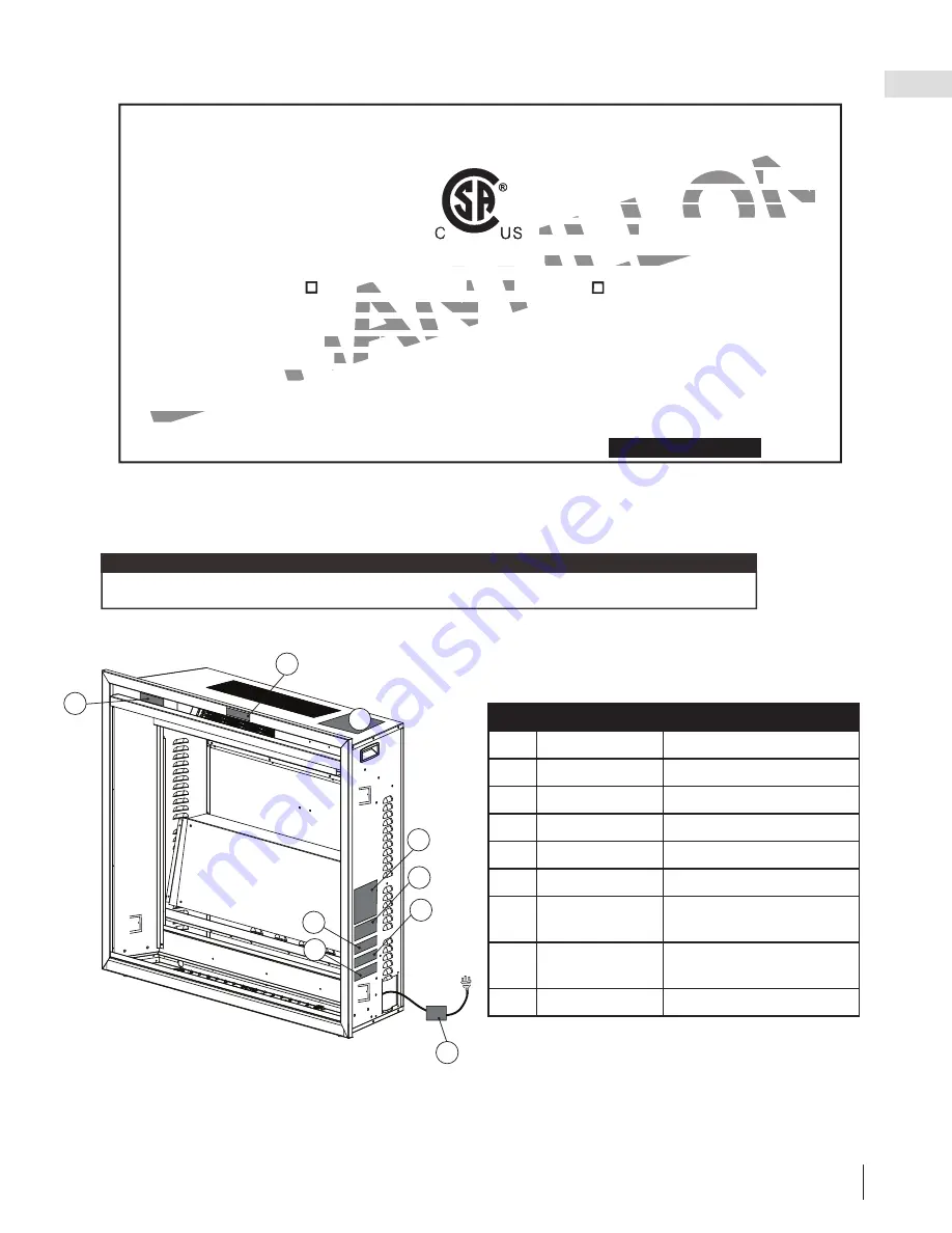 Napoleon Element NEFB36H-BS Installation And Operation Manual Download Page 31