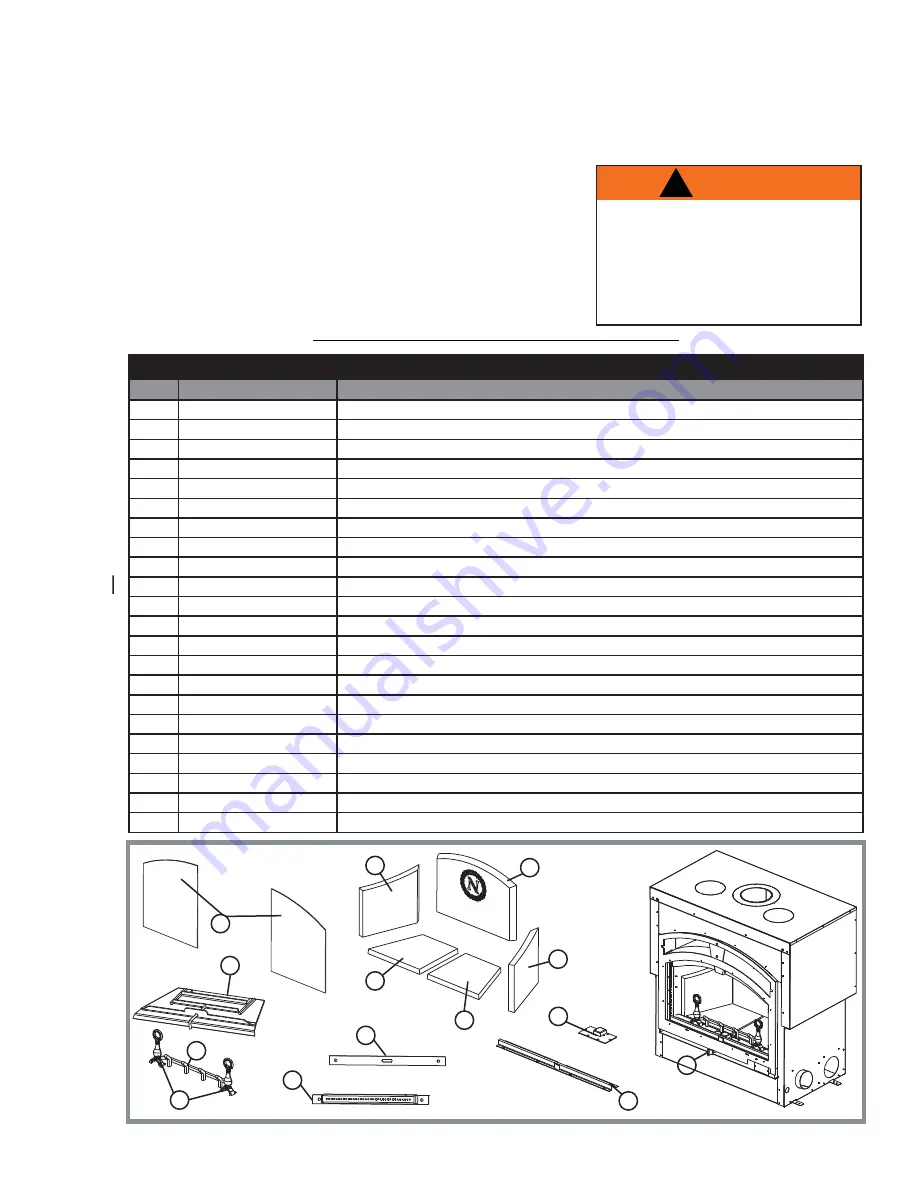 Napoleon High Country NZ6000 Installation And Operating Instructions Manual Download Page 45