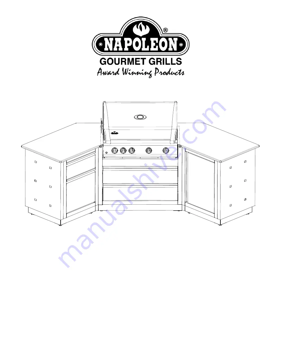 Napoleon IM-UGC485 Assembly Instructions Manual Download Page 1