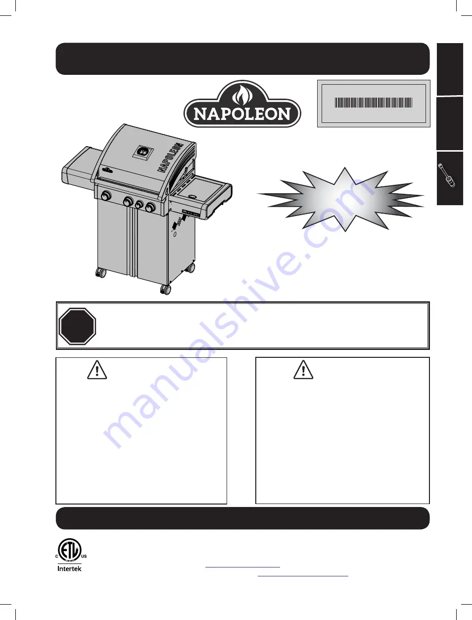 Napoleon LD410SB Скачать руководство пользователя страница 1