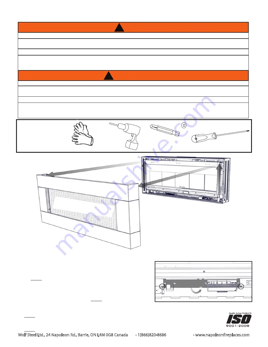 Napoleon LK48 Installation Instructions Download Page 1