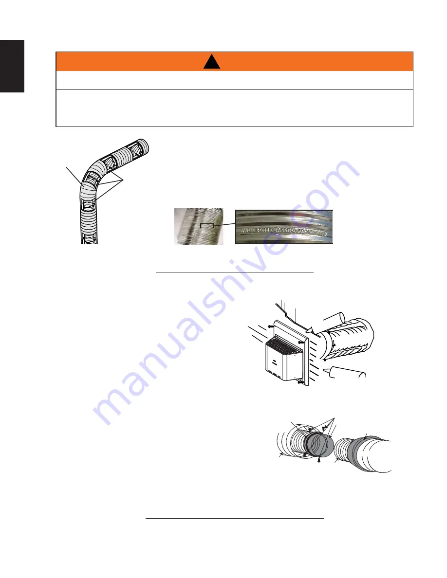 Napoleon LV50N2 Installation And Operating Instructions Manual Download Page 22