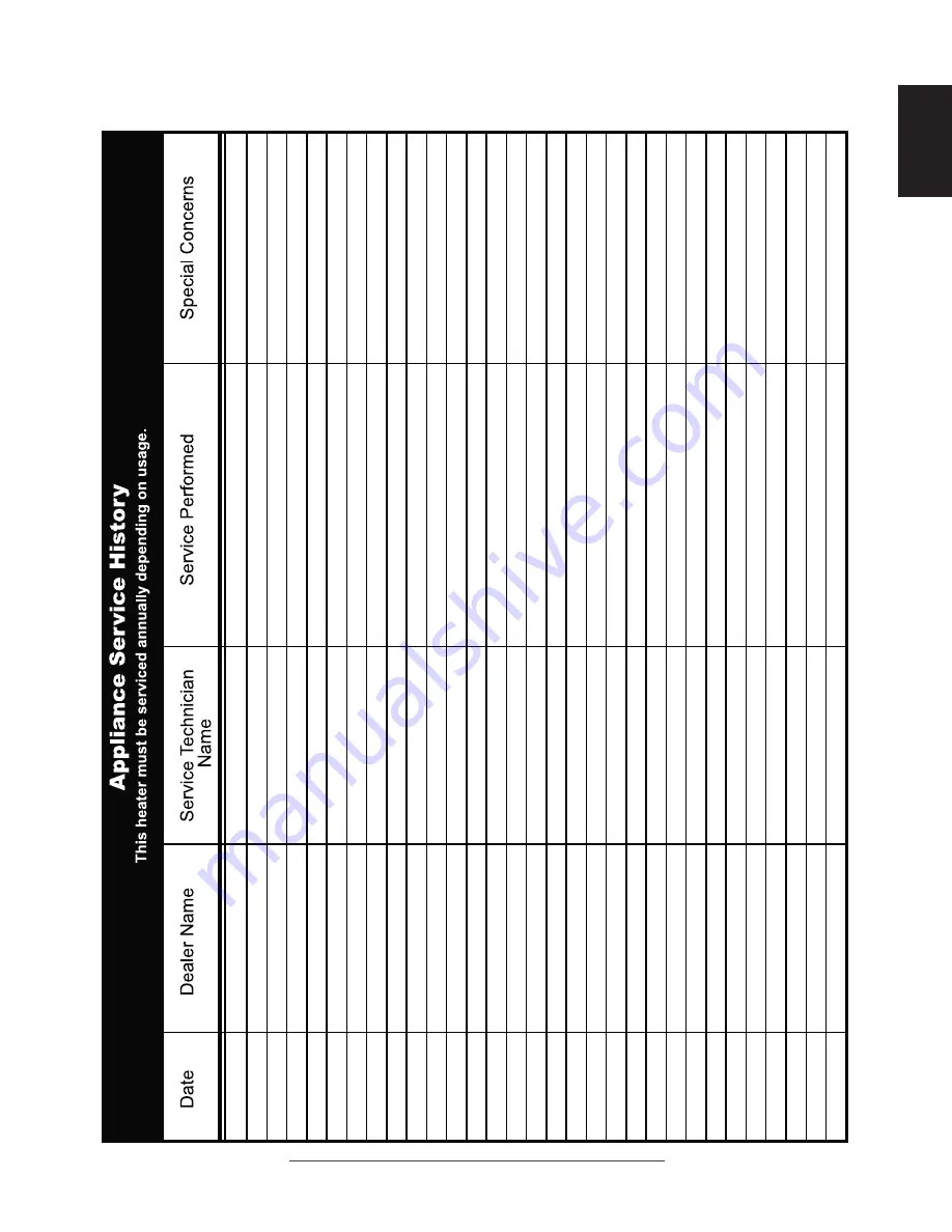 Napoleon LV50N2 Installation And Operating Instructions Manual Download Page 73