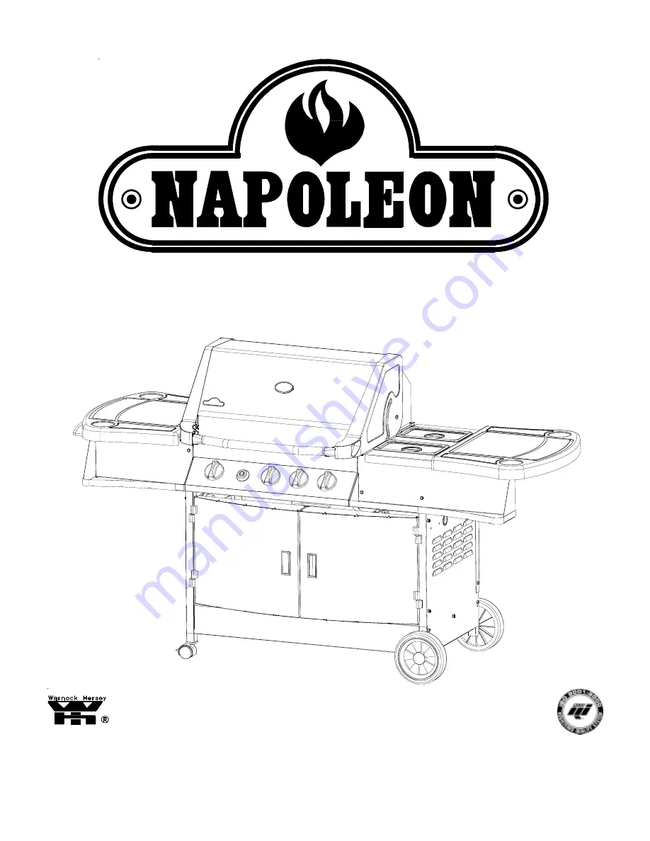 Napoleon MALIBU PTM450RB Скачать руководство пользователя страница 1