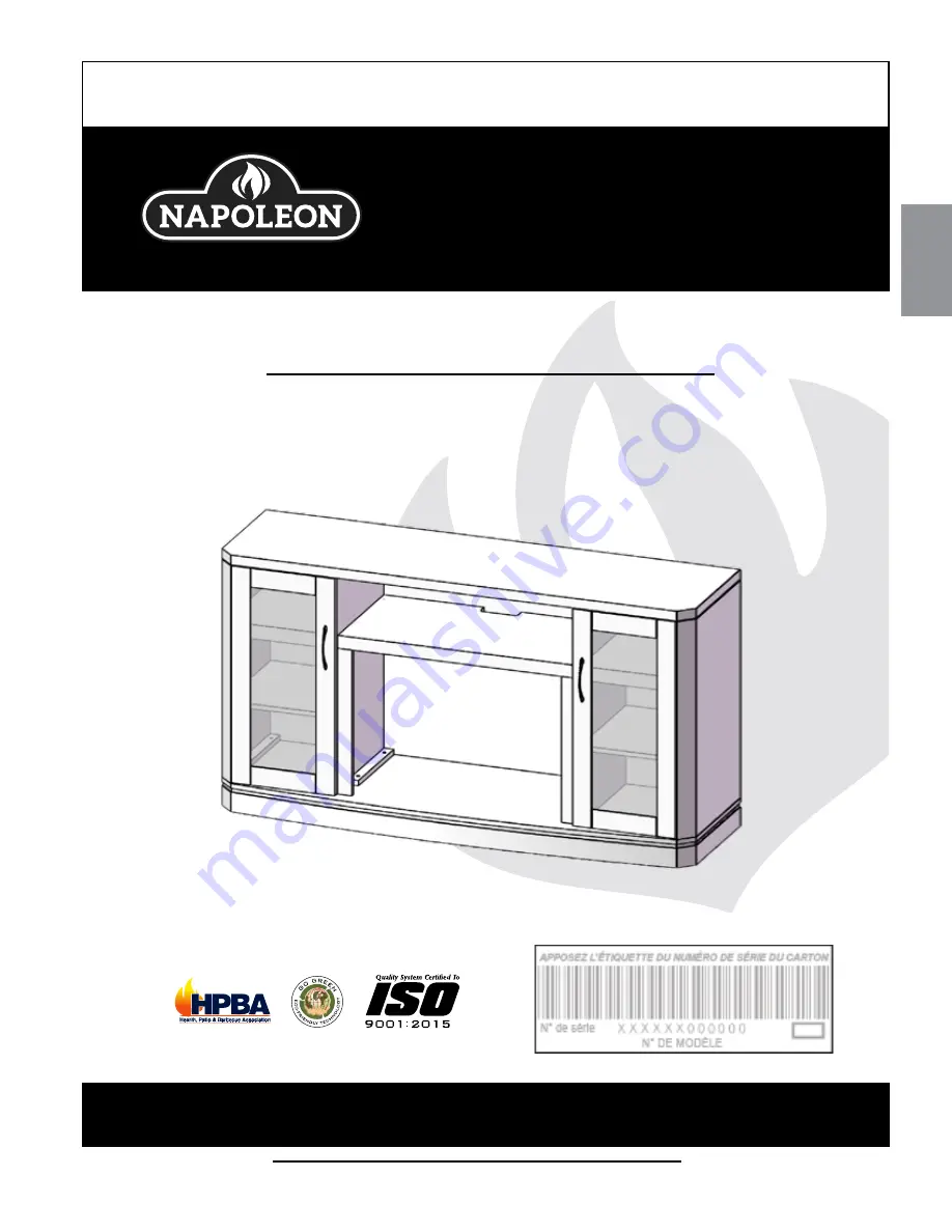 Napoleon NEFE27-1116B Installation And Operating Instructions Manual Download Page 11