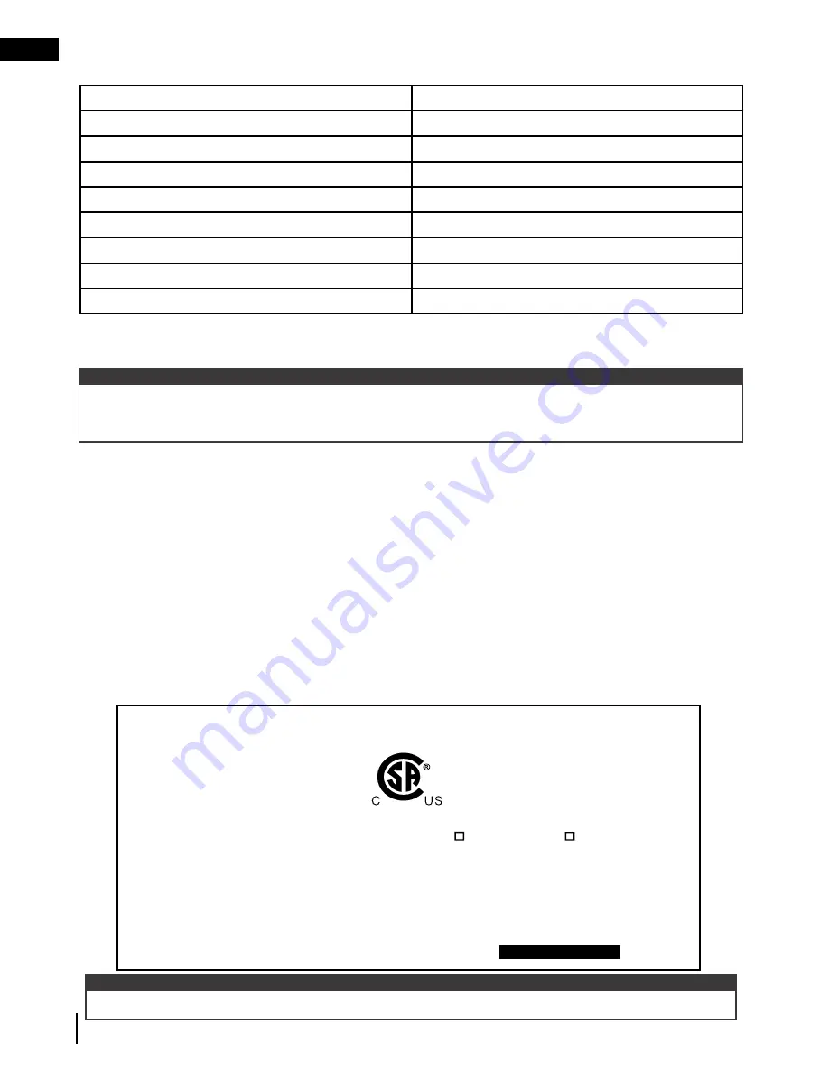 Napoleon NEFP24HT-HD Installation And Operation Manual Download Page 6