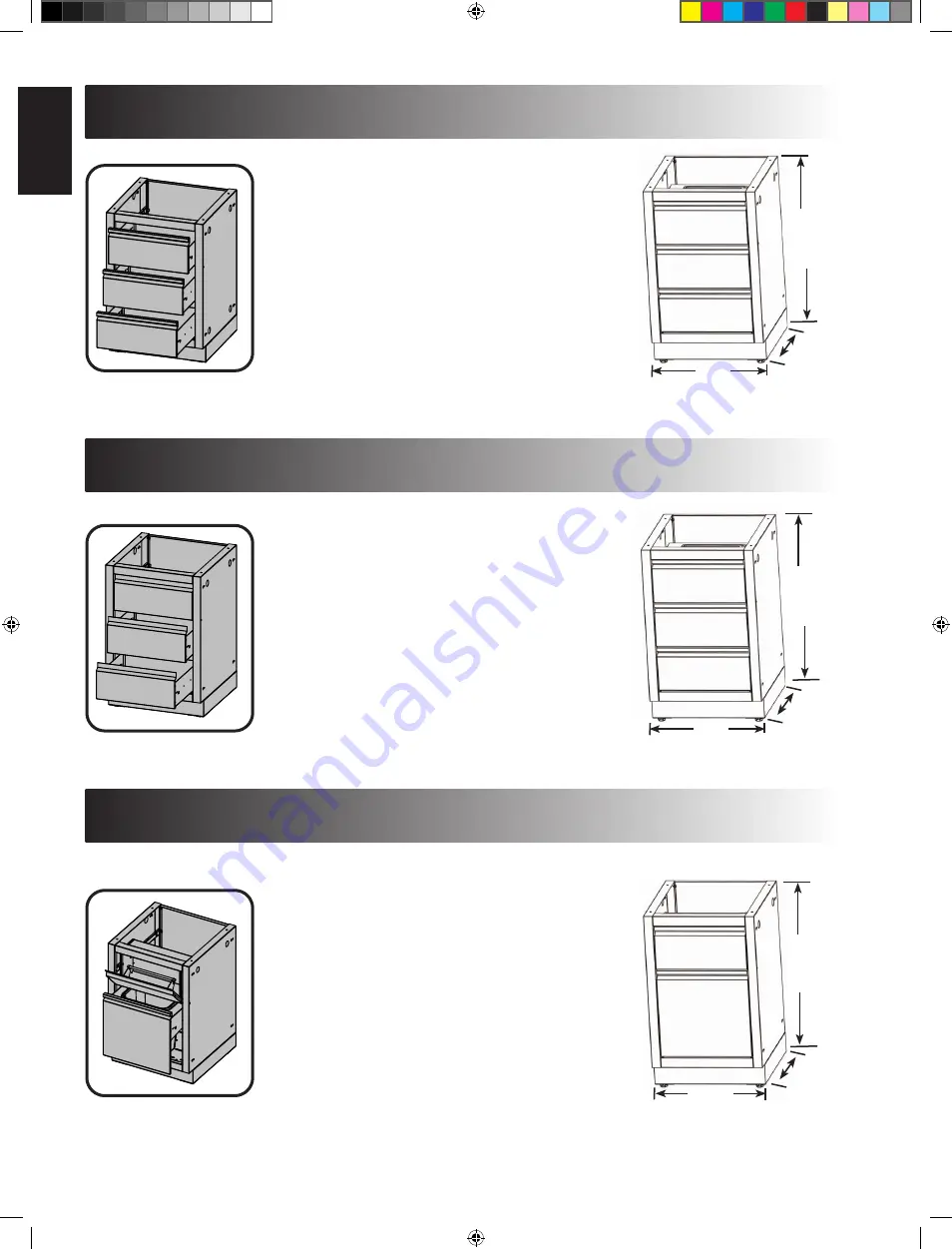 Napoleon OASIS MODULAR CABINET Planning Manual Download Page 6