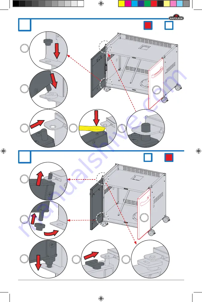 Napoleon P500-PHM Assembly Manual Download Page 14