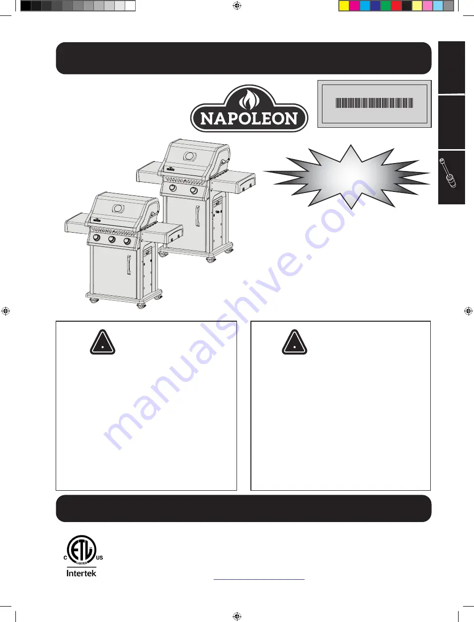 Napoleon R365PK1 Скачать руководство пользователя страница 1