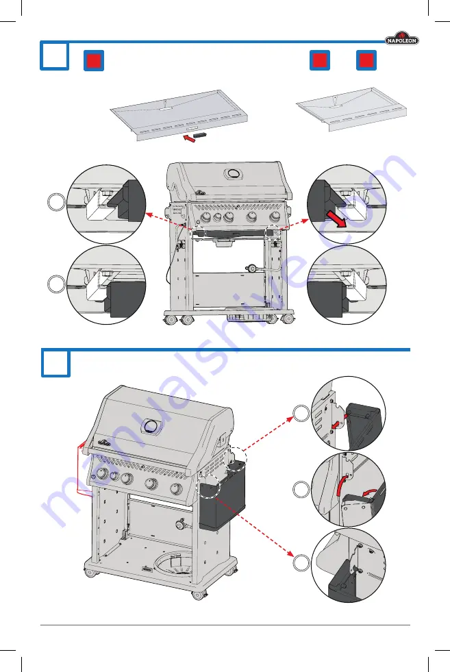 Napoleon ROGUE 365 Assembly Manual Download Page 17