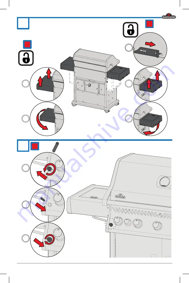 Napoleon ROGUE 365 Assembly Manual Download Page 22