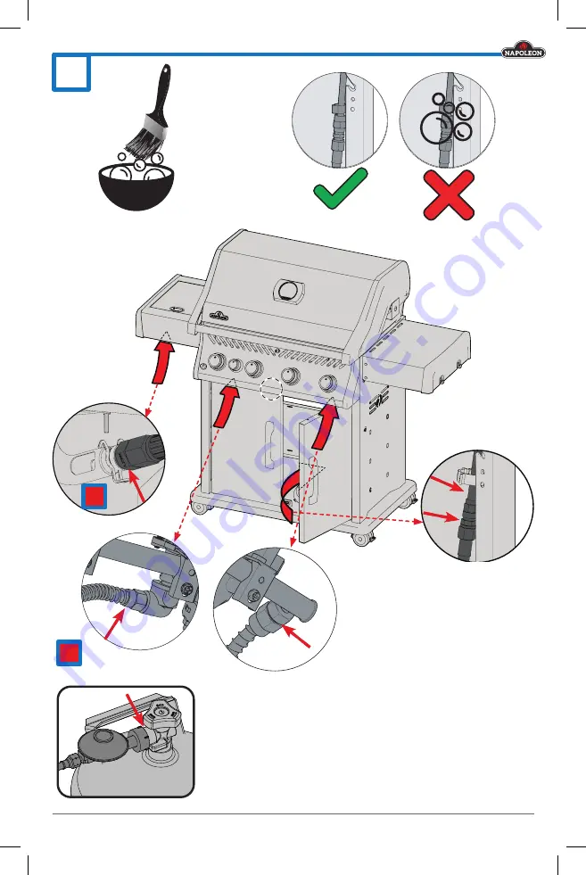 Napoleon ROGUE 365 Assembly Manual Download Page 23