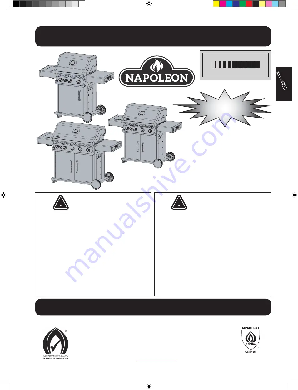 Napoleon ROGUE RXT425SB Manual Download Page 1