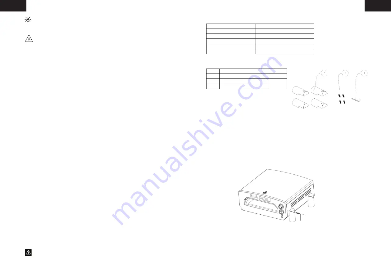 Napoli PZ-001 User Manual Download Page 20