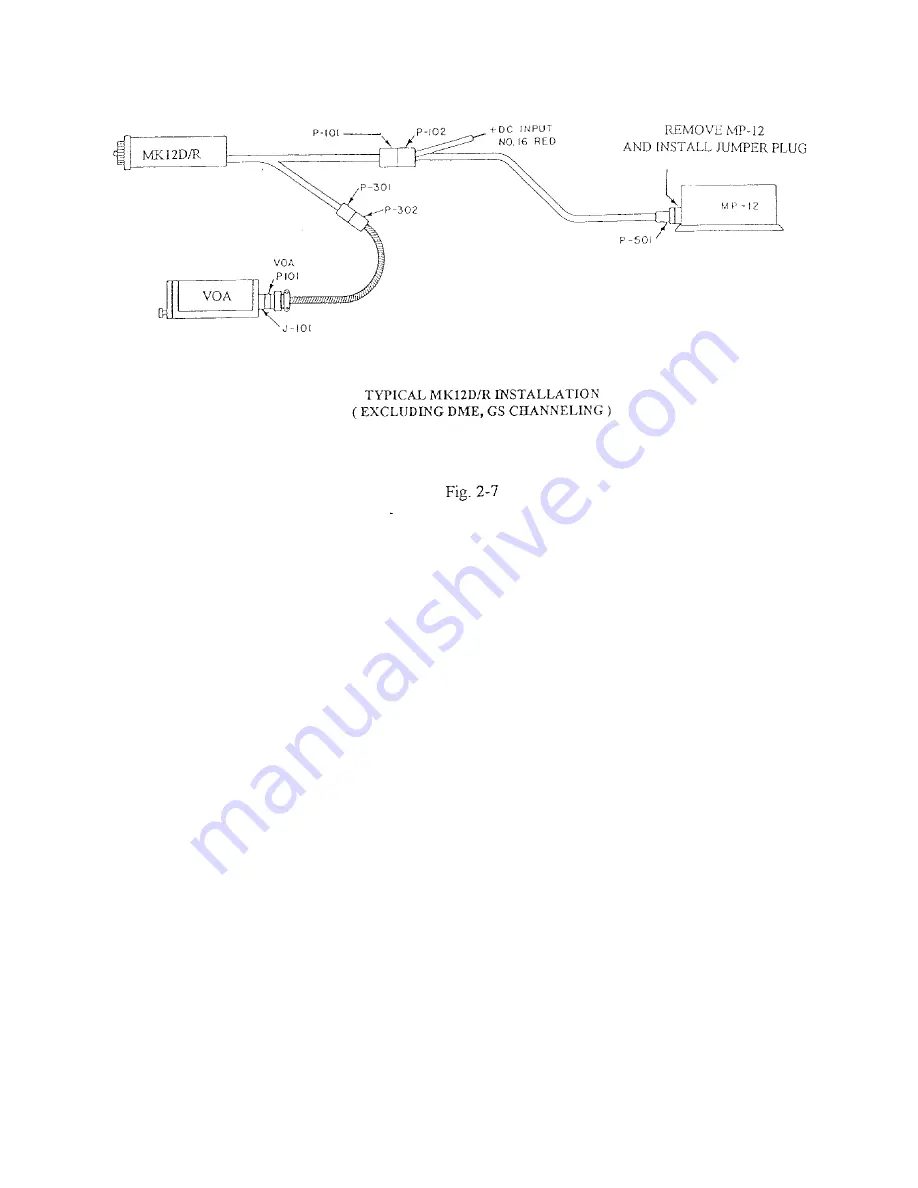 Narco Avionics MK12D TSO Installation Manual Download Page 19