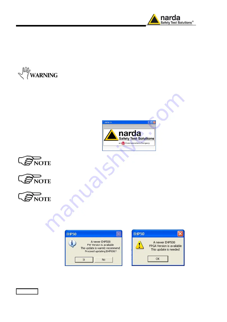 NARDA EHP-50-G User Manual Download Page 30