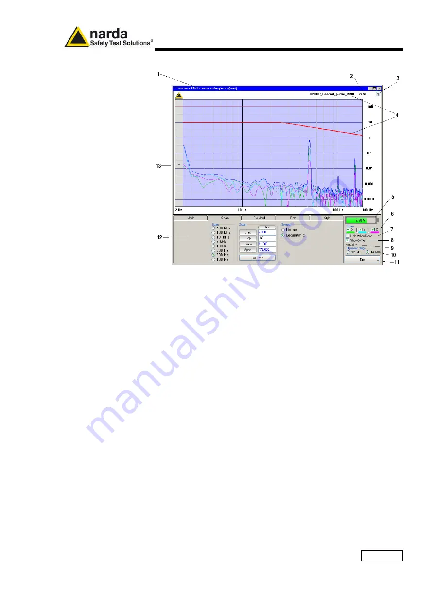 NARDA EHP-50-G User Manual Download Page 31