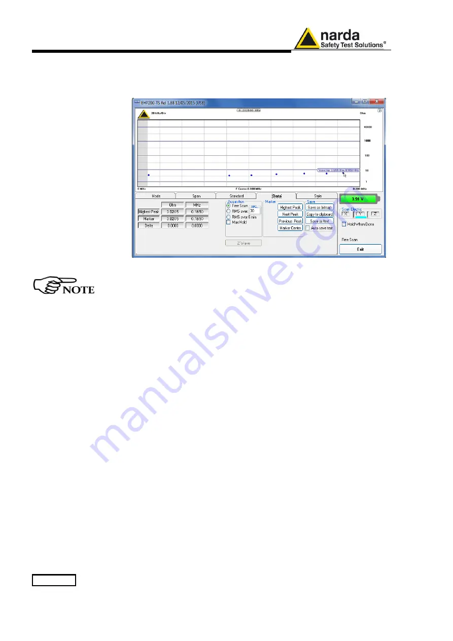 NARDA EHP-50-G User Manual Download Page 58