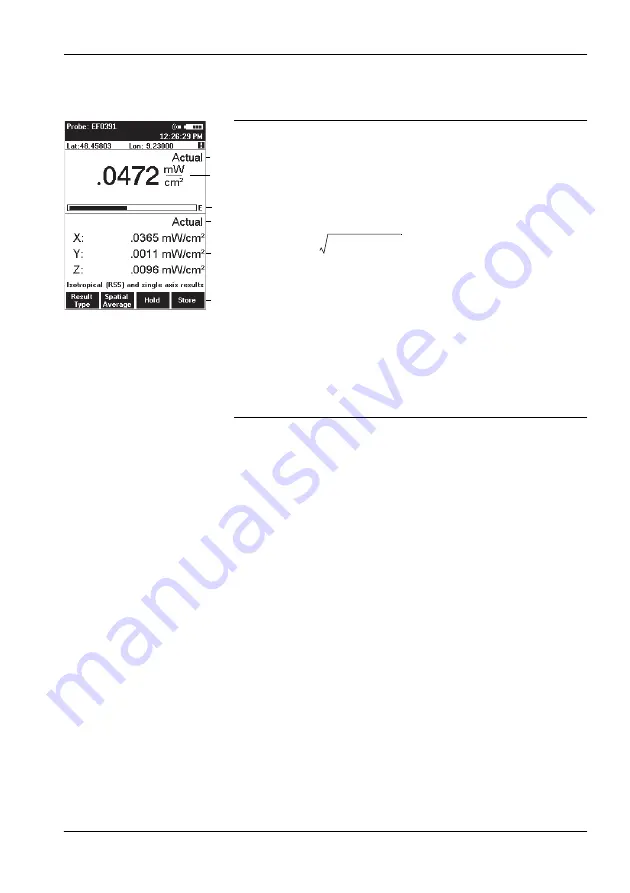 NARDA NBM-550 Operating Manual Download Page 65