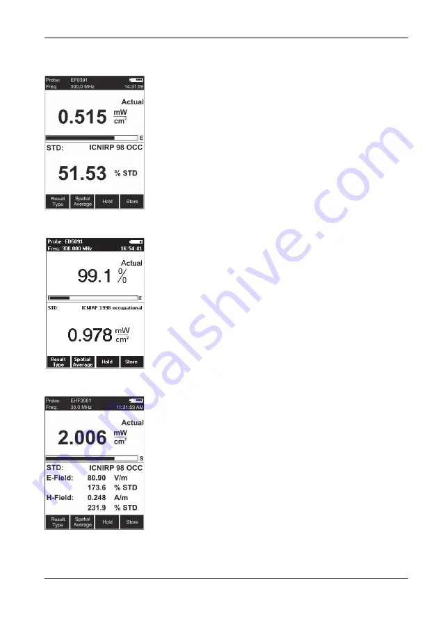 NARDA NBM-550 Operating Manual Download Page 71