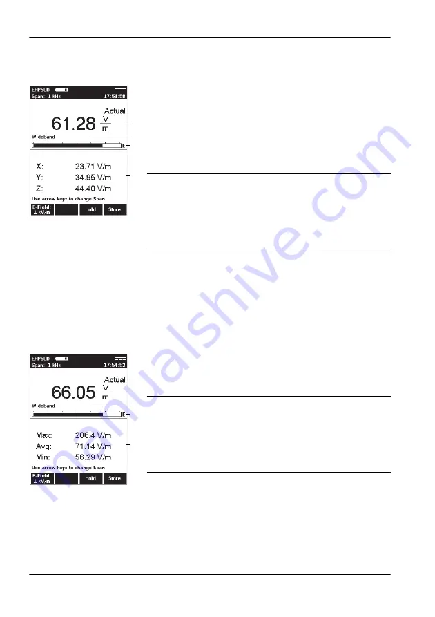 NARDA NBM-550 Operating Manual Download Page 84